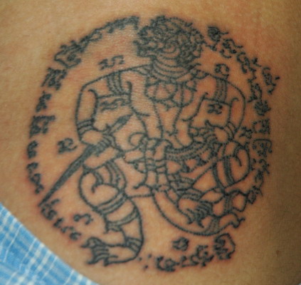 hanuman tatuaje