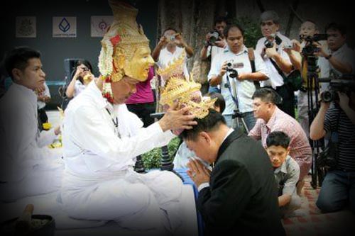 Lersi Mask Blessing of the Thai Traditional Dance Theater Profession