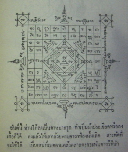 Yant Itipiso Trai Jakr - Three Chakra Yantra