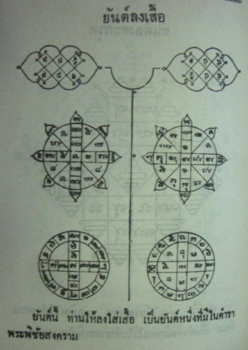 Yant Long Suea (Main Design for shirts)
