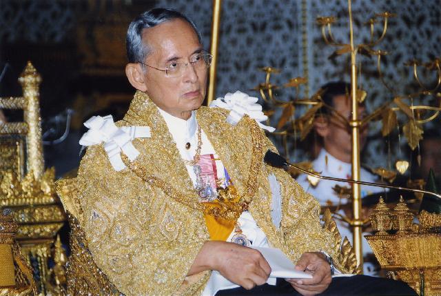 king Bhumipol Adulyadej