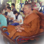 Praying in Ceremony - Luang Por Chanai