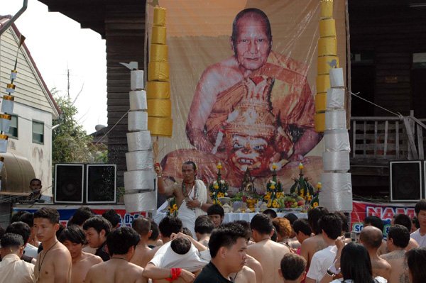 Luang Por Phern Wai Kroo at Samnak Sak Yant of Ajarn Ord