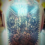 Full Sak yant Backpiece