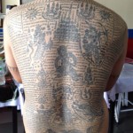 Sak Yant Tattoos Ajarn Jiak Po Dam Bangkok
